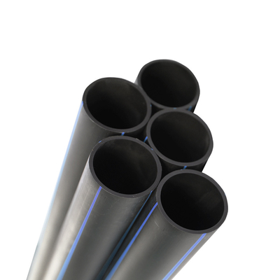 DN20mm-1600mm এইচডিপিই জল সরবরাহ পাইপ 45001 সার্টিফিকেশন সহ