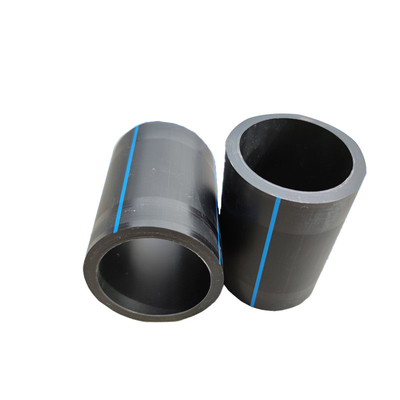 DN16mm-1800mm এইচডিপিই পাইপ পিই পাইপ আইএসও9001 এর সাথে শংসাপত্রিত নীল বা কালো