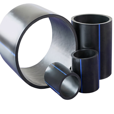 DN16mm-1800mm কালো এইচডিপিই জল পাইপ পৌর প্রকৌশল জন্য প্লাস্টিকের জল সরবরাহ পাইপ এইচডিপিই কয়েল পাইপ