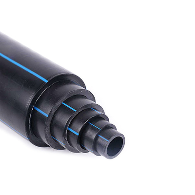 Water Supply And Drainage HDPE Water Supply Pipes with 2.3mm-117.6mm Thickness Made of PE HDPE Raw Material জল সরবরাহ এবং নিকাশী এইচডিপিই জল সরবরাহ পাইপগুলি ২.৩ মিমি -১১৭.৬ মিমি বেধের সাথে পিই এইচডিপিই কাঁচামাল তৈরি