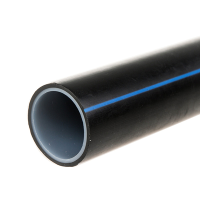 2.3mm-117.6mm বেধ পিই নিকাশী পাইপ PN6-PN16 ভারী দায়িত্ব বর্জ্য নিষ্পত্তি জন্য চাপ রেটিং