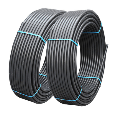 PN6-PN16 চাপ রেটিং পিই কাঁচামাল এবং 1.25mpa-2.5mpa চাপ ক্ষমতা দিয়ে তৈরি এইচডিপিই জল সরবরাহ পাইপ