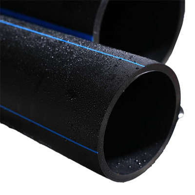 ক্ষয় প্রতিরোধী এইচডিপিই জল সরবরাহ পাইপ DN16mm-1800mm 1.25mpa-2.5mpa অ্যাপ্লিকেশন জন্য
