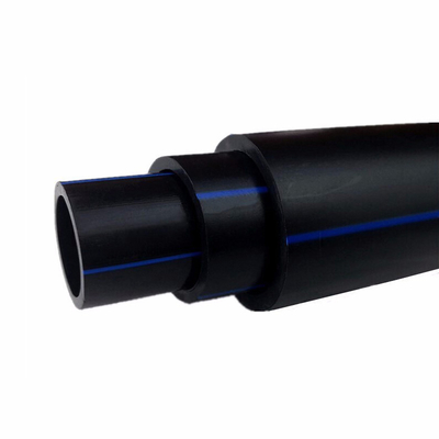 ক্ষয় প্রতিরোধী এইচডিপিই জল সরবরাহ পাইপ DN16mm-1800mm 1.25mpa-2.5mpa অ্যাপ্লিকেশন জন্য