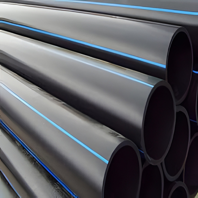 20mm-1200mm HDPE জলের পাইপ টেনসাইল শক্তি ≥20MPa চরম তাপমাত্রা প্রতিরোধী
