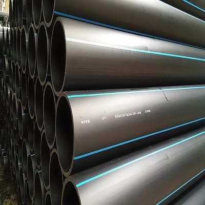 DN20mm-65mm HDPE জল সরবরাহ পাইপ, বাট ফিউশন সংযোগ পদ্ধতি এবং GB/T13663-2000 স্ট্যান্ডার্ড সহ
