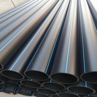 DN20mm-65mm HDPE জল সরবরাহ পাইপ, বাট ফিউশন সংযোগ পদ্ধতি এবং GB/T13663-2000 স্ট্যান্ডার্ড সহ