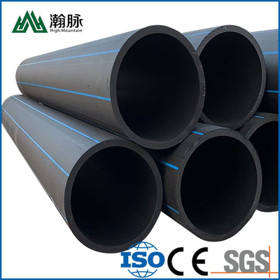 কাস্টমাইজড মোল্ডিং পরিষেবার জন্য PN20 চাপ রেটিং HDPE জল সরবরাহ পাইপ