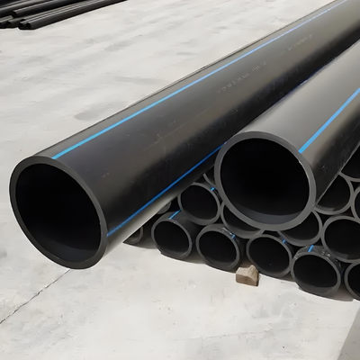 DN20-DN1200 HDPE জল সরবরাহ পাইপ, তাপমাত্রা সীমা -40°C থেকে 40°C