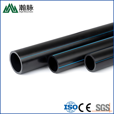 DN20-DN1200 HDPE জল সরবরাহ পাইপ, তাপমাত্রা সীমা -40°C থেকে 40°C