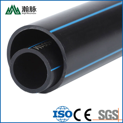 Straight Large Diameter Drainage Pipe 90 110 125 140mm Hdpe Pipe For Water Supply